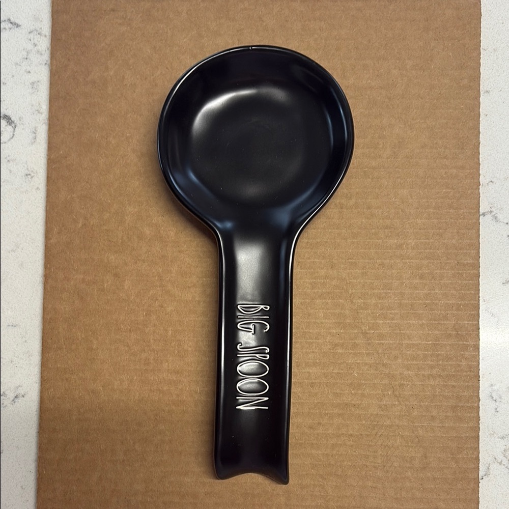Black Kitchen Spoon Rest